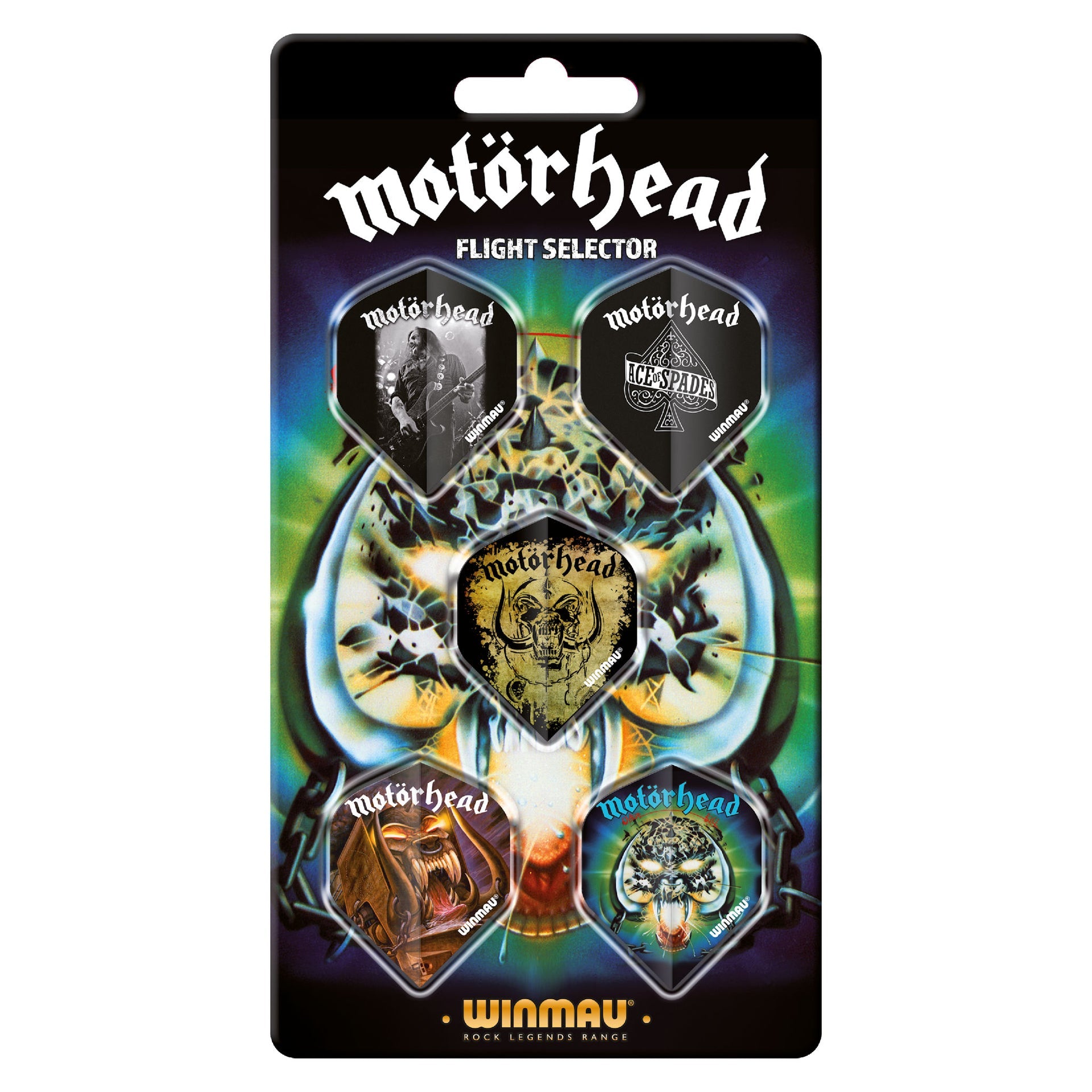 Motorhead Flight Collection packaging front side