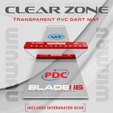 Winmau Clearzone Integrated Oche Dart Mat ad