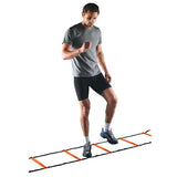Agility Ladder with a model