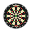 Winmau Blade 6 dartboard for BD Combo dart set with black wood surround and brass darts kit
