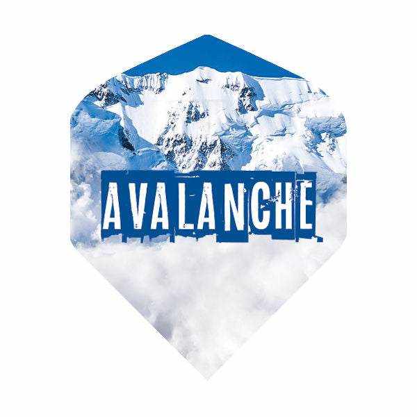BD Exclusive Flights Avalanche design tough durable 100 Micron standard size dart flights set of 3