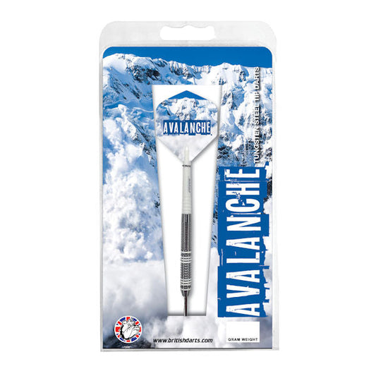 Avalanche 90% tungsten darts packaging