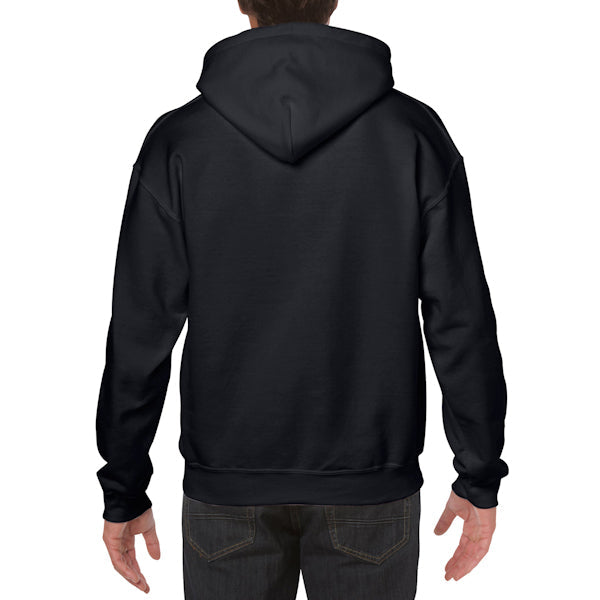 Adult Keep Calm and Dart On Hoodie Black Back Side