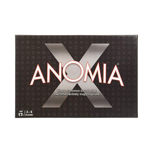 Anomia X Card Game box