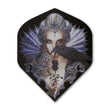 Alchemy Flights extra tough poly dart flight featuring detailed mystical woman and crow design