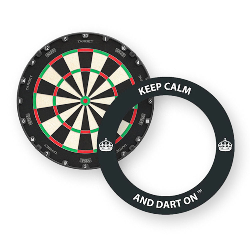 Target Aspar Dartboard & Surround Bundle