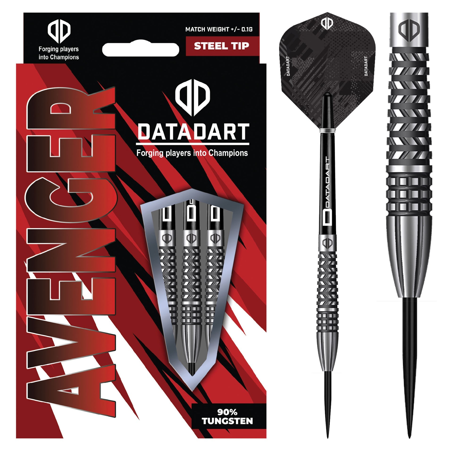 Datadart Avenger 90% Tungsten what's in the box