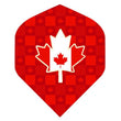  The Canada Flag flights feature Maple Leaf with Cdn Flag design on red backdrop 