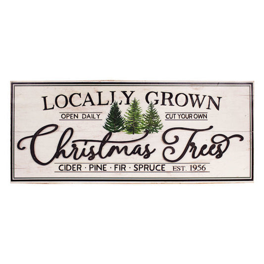 Farmhouse Christmas Tree Artwork