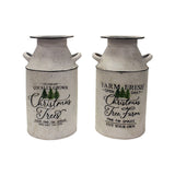 Farmhouse Milk Jugs (Set of 2)