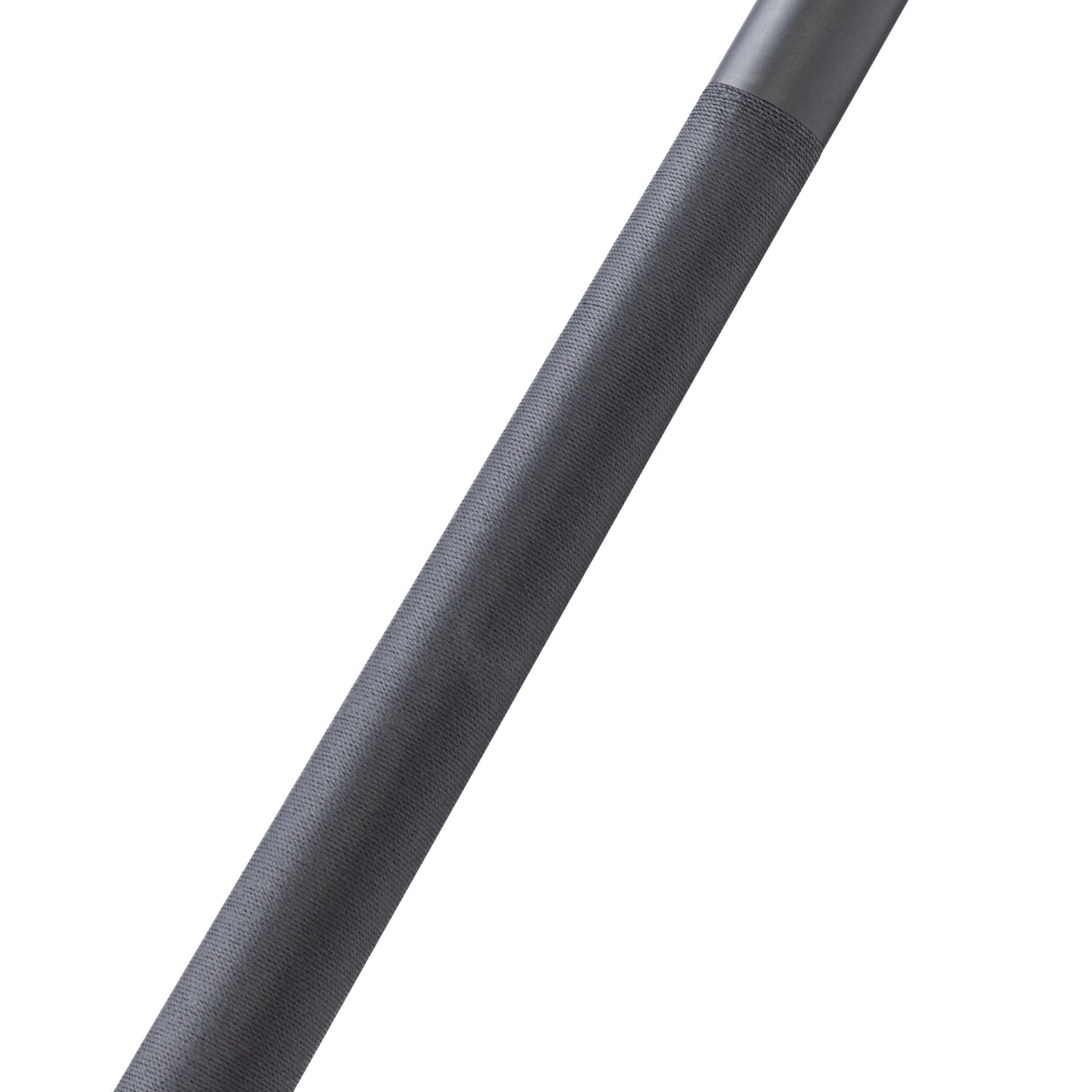 Brunswick Contender Cue Matte Black close up of wrap