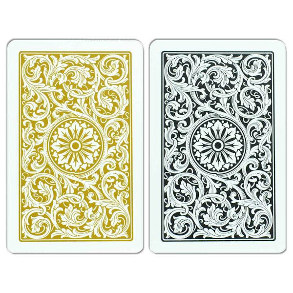 Copag Dual 100% Plastic Jumbo Index Playing Cards Black & Gold