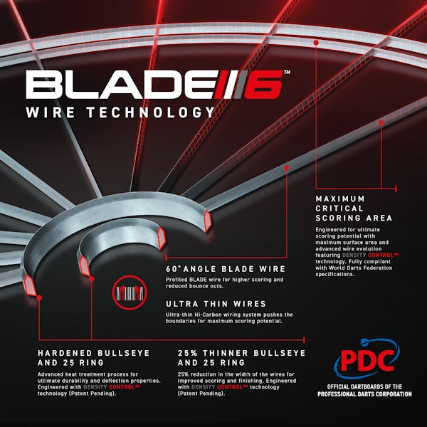 Winmau Blade 6 Triple Core blade system