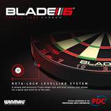 Winmau Blade 6 Triple Core rota lock system