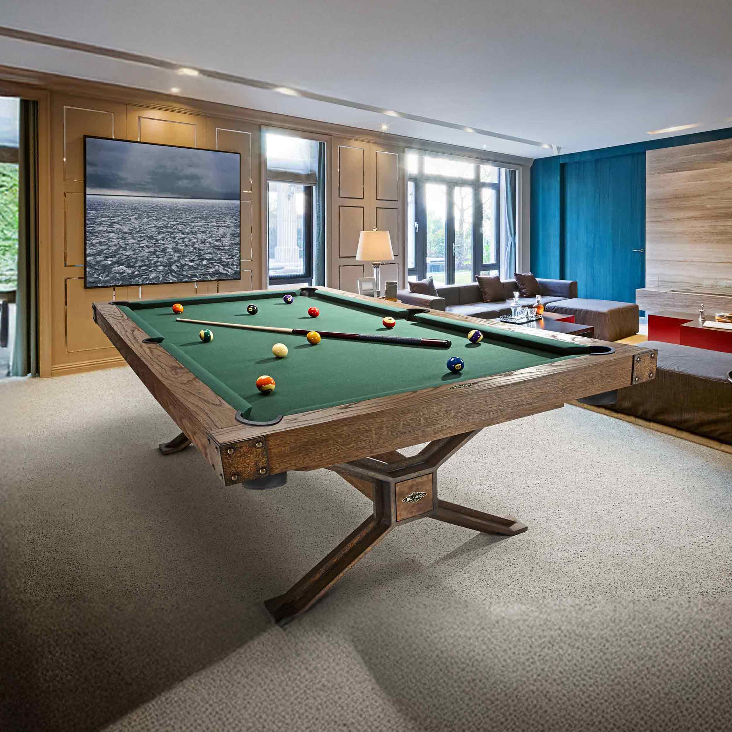 Dameron Pool Table by Brunswick Billiards