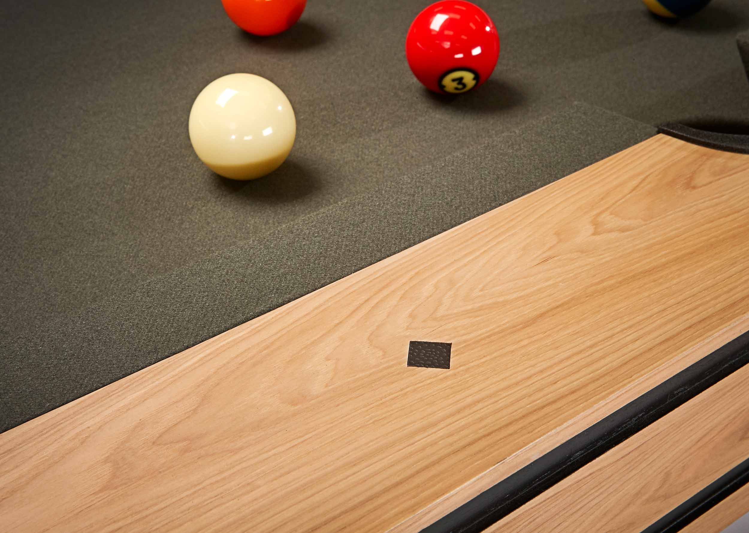 Hickory Pool Table by Brunswick Billiards
