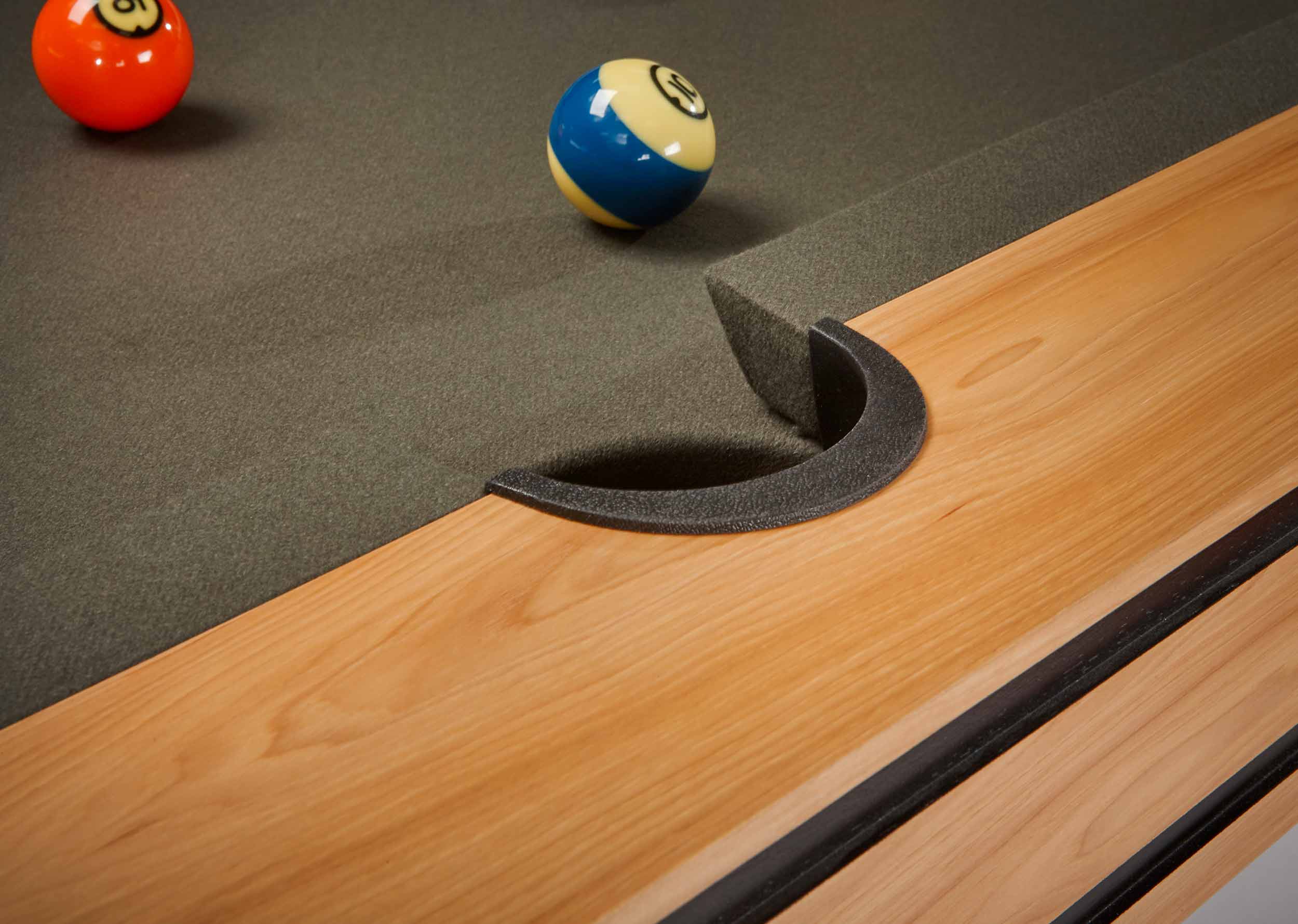 Hickory Pool Table by Brunswick Billiards