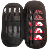 British Darts Carryall Pattern open