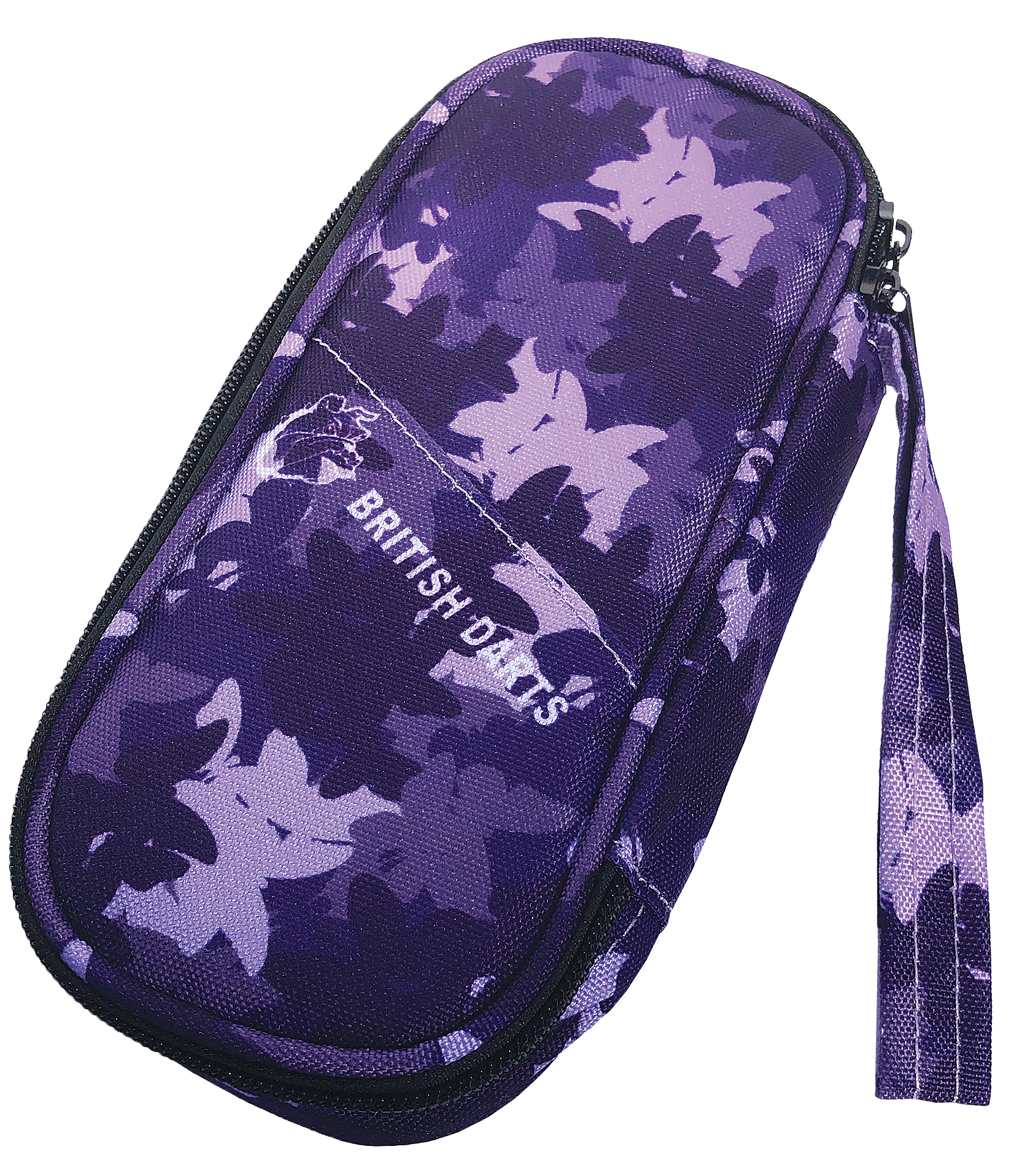 British Darts Carryall Pattern Purple Butterflies