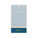 Bridge score pad with striped design, 40 sheets, 4 by 7.25 inches for tracking bridge game scores