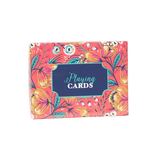 Bridge Double Deck Playing Cards Elegant Garden