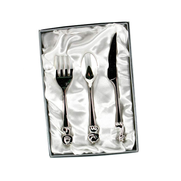 Silver-Plated Baby Cutlery Set