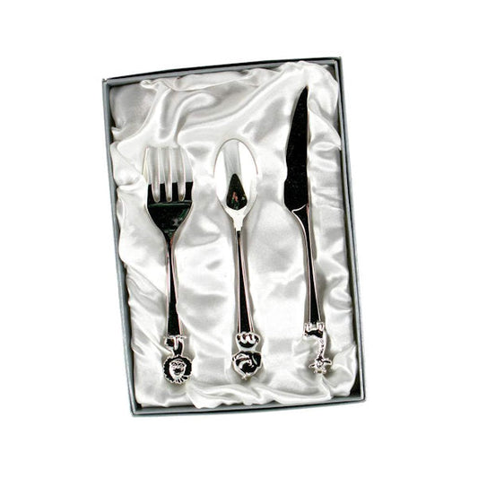 Silver-Plated Baby Cutlery Set