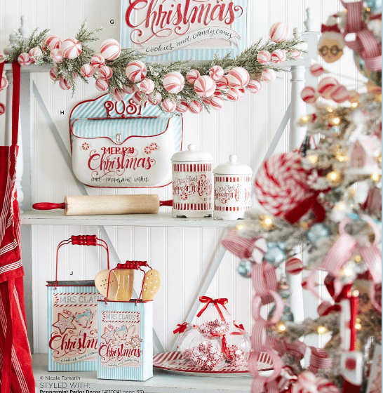 13.75" Peppermint Wishes Embossed Mailbox