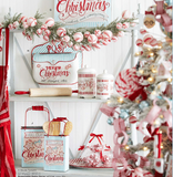 13.75" Peppermint Wishes Embossed Mailbox