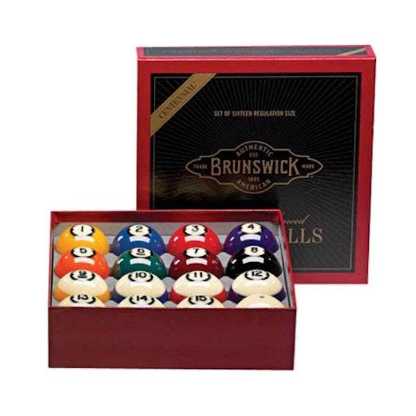 ビリヤード Brunswick Premier Pocket Billiard Balls Centennial Pocket Balls by Brunswick – Sanders Recreation