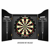 Winmau Black Cabinet with Home and Away scoring panels and magnetic closure system