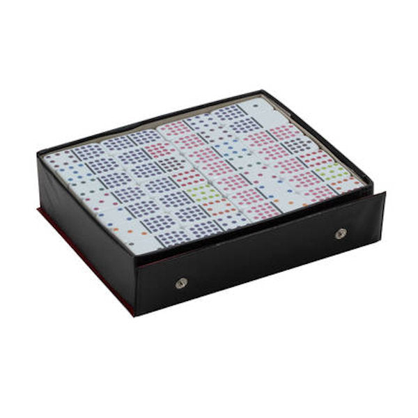 Double 15 Dominoes w/Storage Case