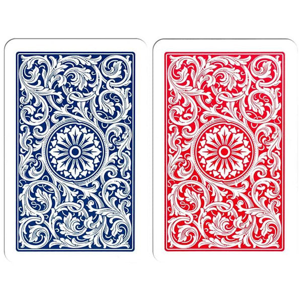 Copag 100% Plastic Regular Index Bridge Playing Cards Double Deck Set back side