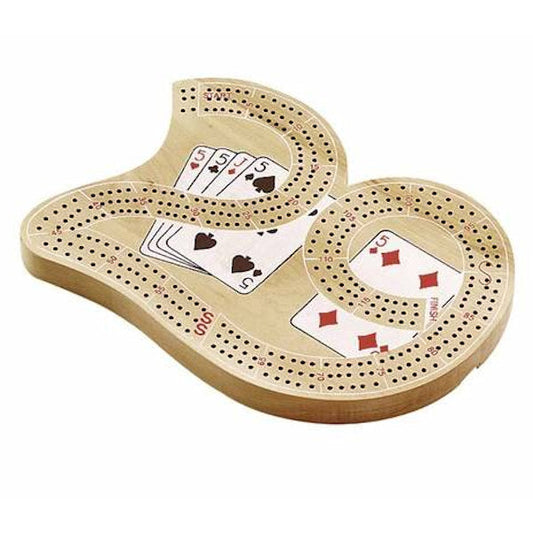 Wooden 29 Cribbage Board Large