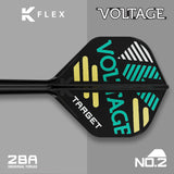 K-Flex Standard Flight & Shaft Cross close up of flight