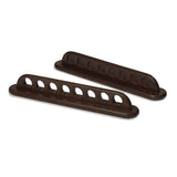 Dufferin Deluxe Two Piece 8 Cue Rack espresso
