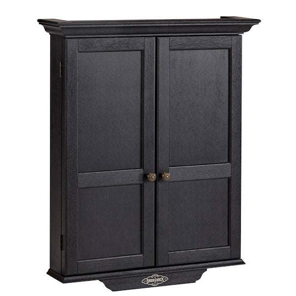 Dartboard Cabinet by Brunswick black