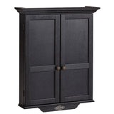 Dartboard Cabinet by Brunswick black