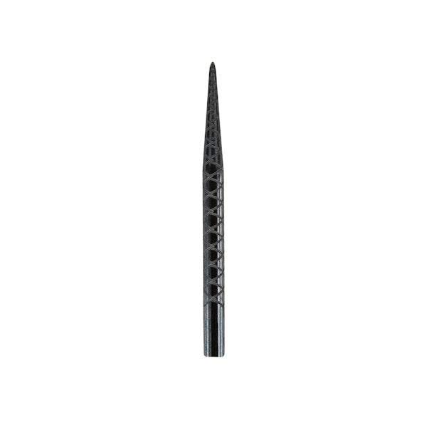 Target Diamond 32mm Pro Points black dart tip with laser-etched grip design for secure dart throws, pack of 3