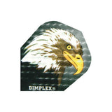 Dimplex Flights dart flight with eagle design and dimpled surface for improved accuracy