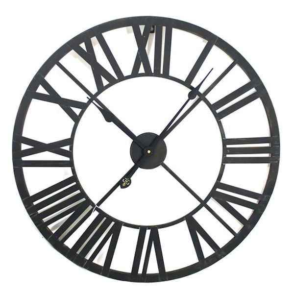 ET1591 Industrial-inspired Wall Clock 48"