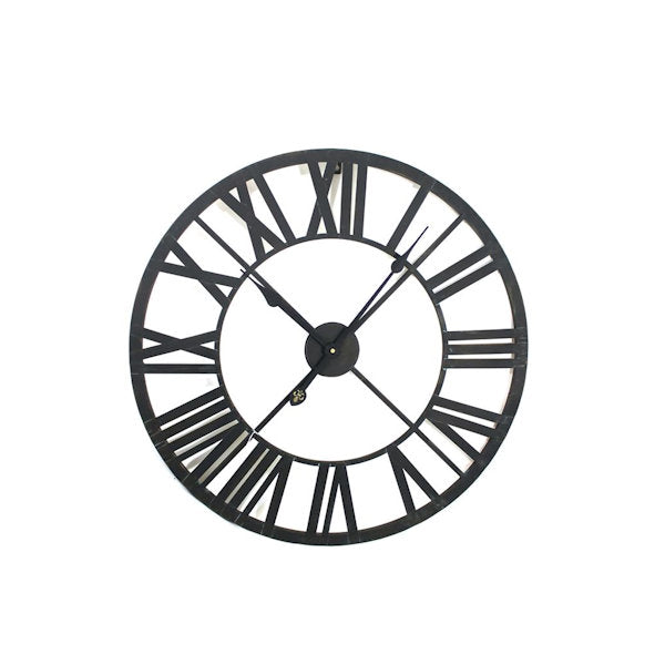 ET1591S Industrial-inspired Wall Clock 23.5"