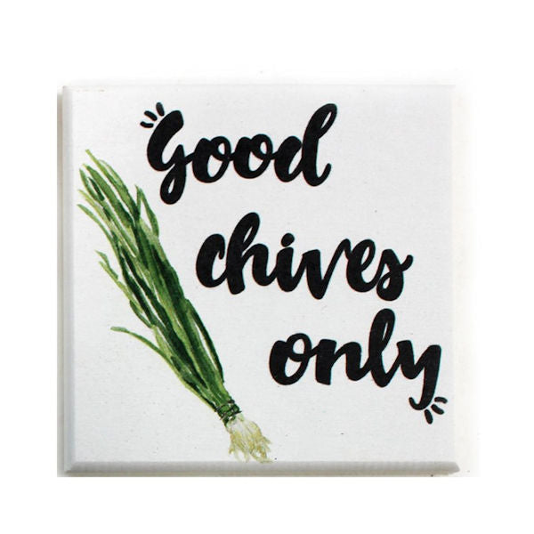 Avocados & Chives Coasters