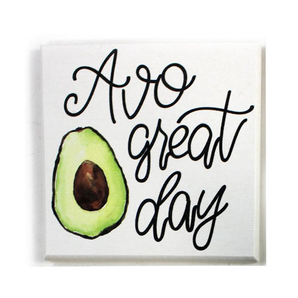 Avocados & Chives Coasters