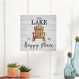 Lake is my Happy Place room setting