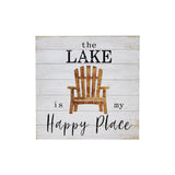 Lake is my Happy Place sign