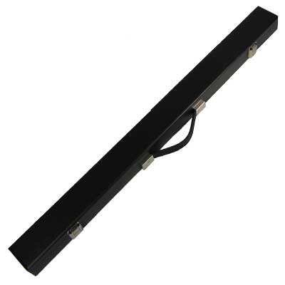 Hard box Single Cue Case black