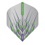 Red Dragon Hardcore Flights Purple and Green Mohawk