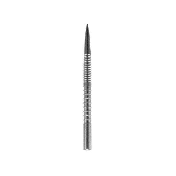 Target Firepoint Silver 32mm precision machined steel dart point with grip ridges