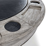 Brunswick Centennial Game Table with reversible hardwood veneer dining top and spill-resistant gaming surface